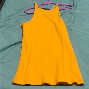 Yellow tank top